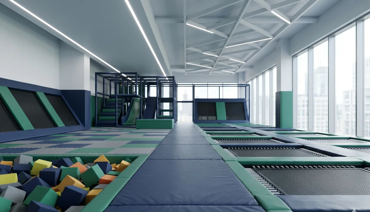 Sprzątanie parków trampolin i sal zabaw dla dzieci w Warszawie — Fresh & Clean